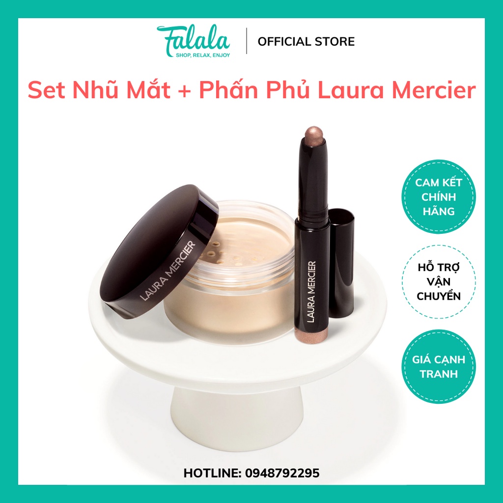 Set Phấn Phủ và Nhũ Mắt Laura Mercier Sephora