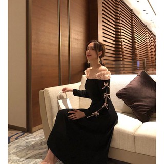 ĐẦM MAXI TRỄ VAI QUẢNG CHÂU ORDER MÃ 94834