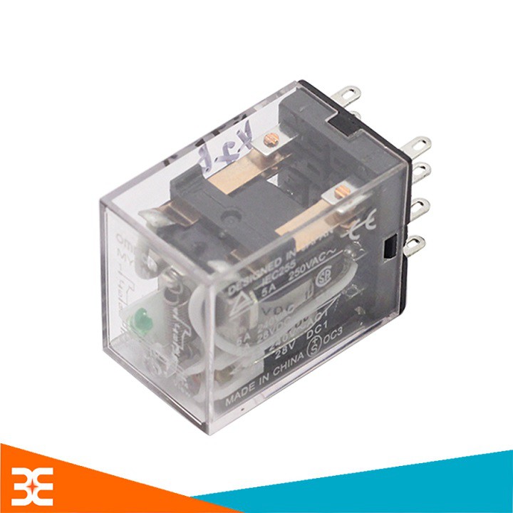 Relay Omron 12V-5A 8 Chân