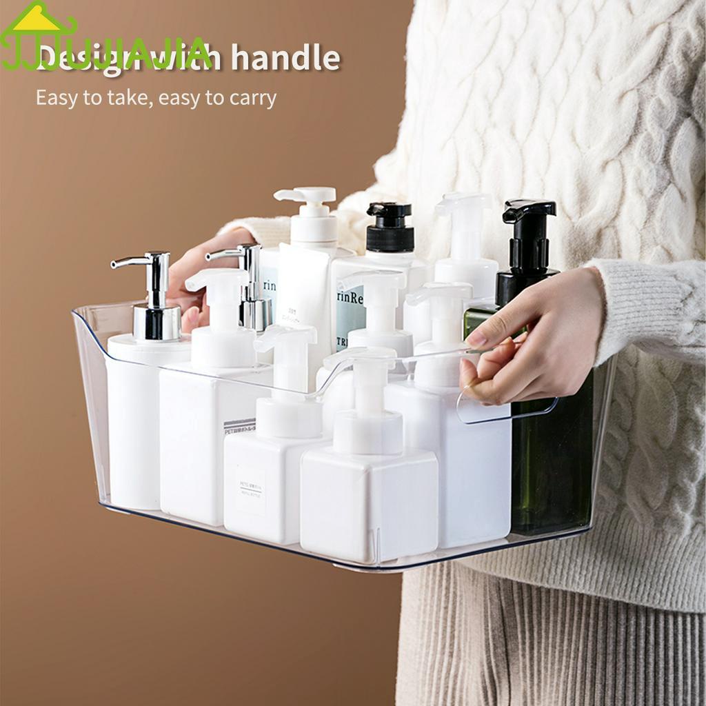 Hộp đựng JUJIAJIA bằng chất liệu PET trong suốt có tay cầm tiện dụng