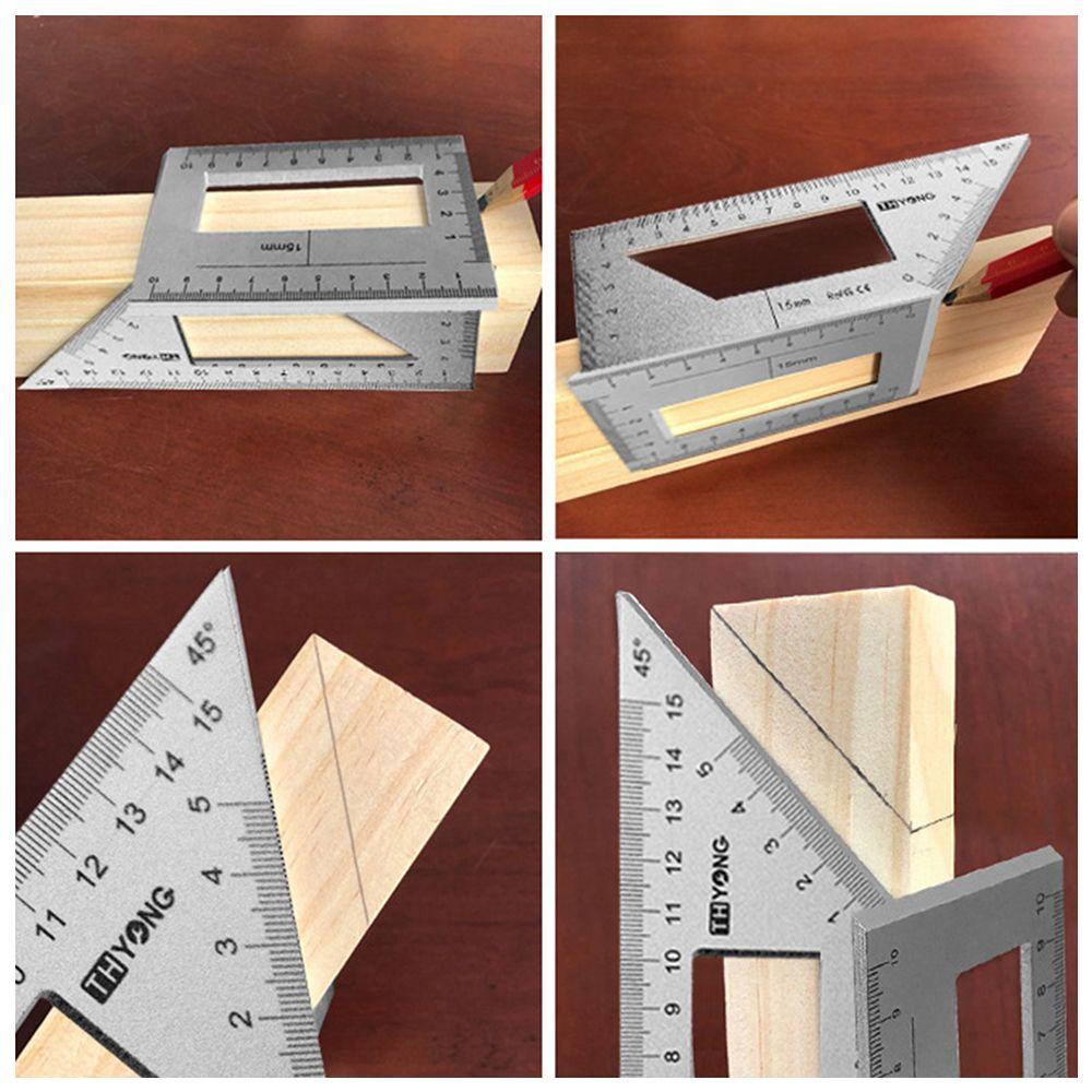 Thước Đo Góc Đa Năng Bằng Hợp Kim Nhôm Chuyên Dụng Làm Mộc