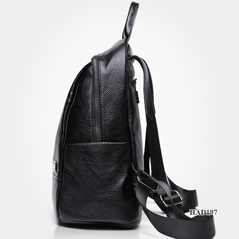 Samdo: Balo kiêm túi xách nữ da thật cao cấp  - Chính hãng Huada - Thời trang Hàn Quốc phù hợp đi chơi đi làm HAD197