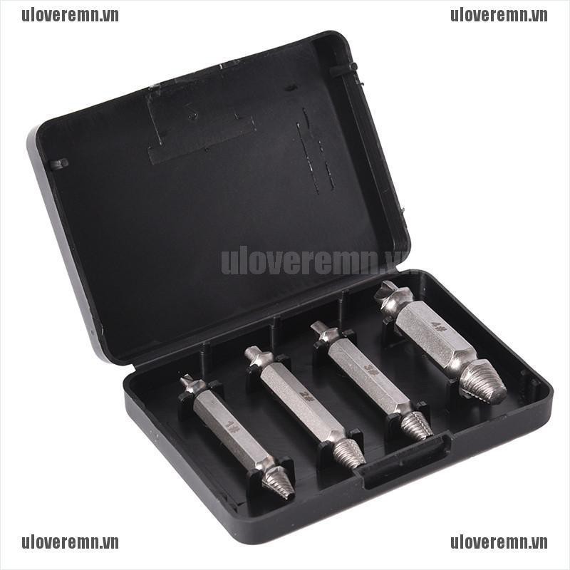 Bộ 4 Mũi Khoan Tháo Ốc Vít Bị Hỏng