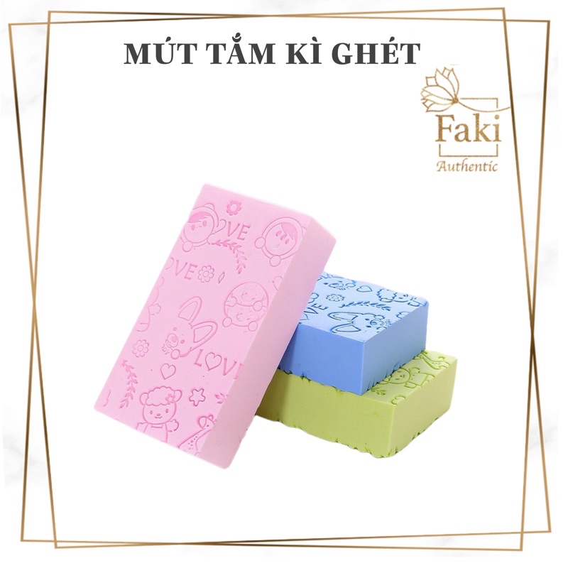 Mút kì ghét Hàn Quốc Bath Sponge🌻 FREESHIP🌻Tẩy Da Chết,Siêu Mềm Mại