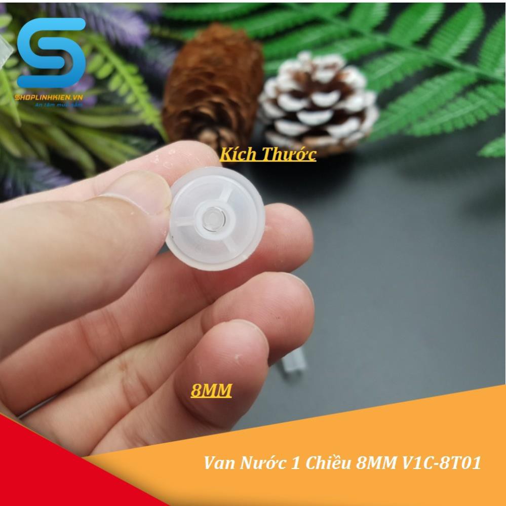 Van Nước 1 Chiều 8MM V1C-8T01 (Có Áp Suất)