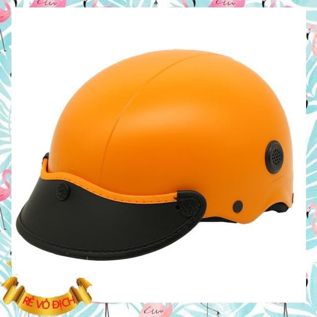 GIÁ TỐT - Mũ Bảo Hiểm Nón Sơn - MŨ BẢO HIỂM 1/2 NÓN SƠN -MÀU CAM