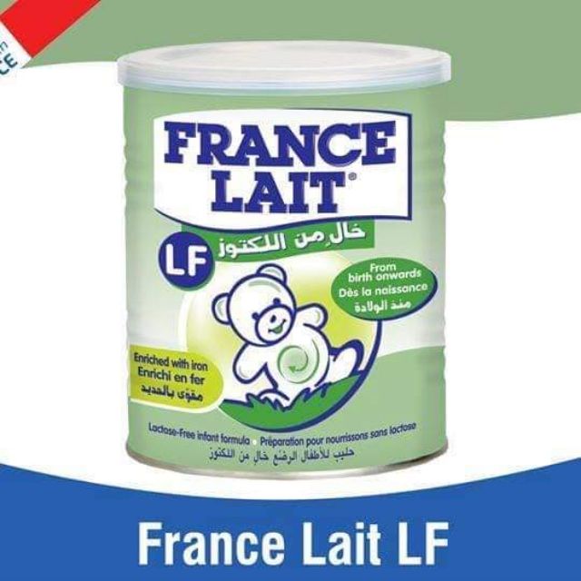 Sữa FranceLait LF 400g- Dành cho trẻ bị tiêu chảy & dị ứng đạm bò Date mới