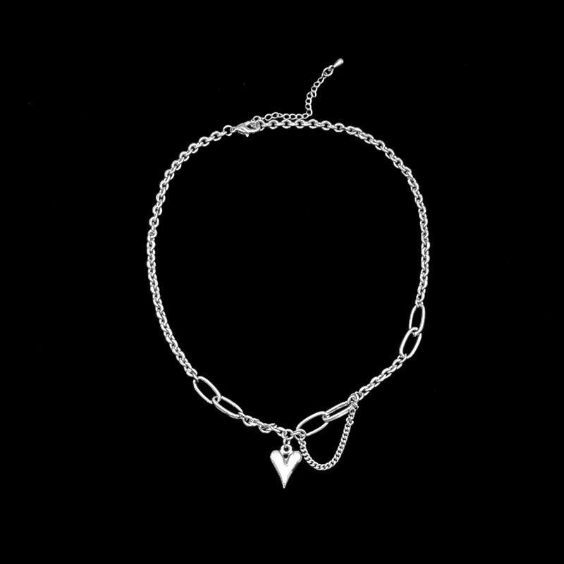 Vòng cổ hình trái tim phong cách đường phố cá tính