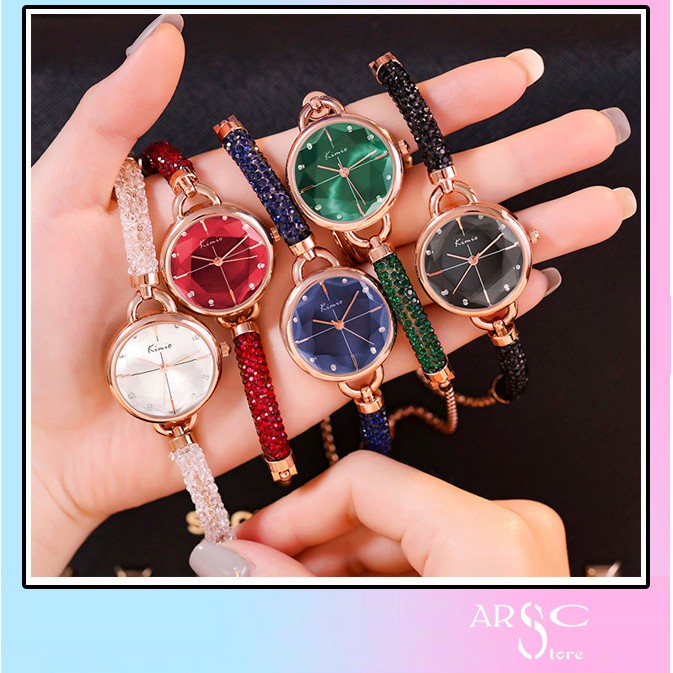 Đồng hồ nữ Kimio 6328 dây đính đá siêu xịn | BigBuy360 - bigbuy360.vn