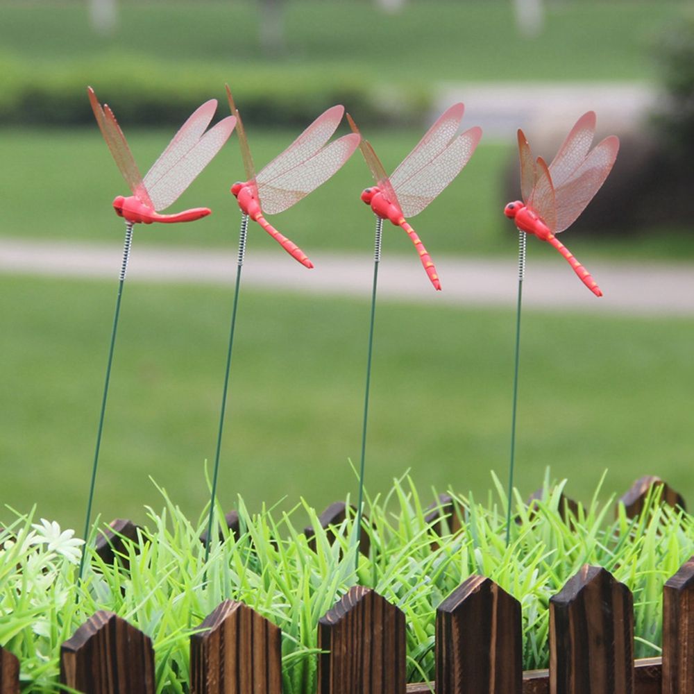 Bộ 10 Bướm Giả 3d Nhiều Màu Sắc Trang Trí Sân Vườn