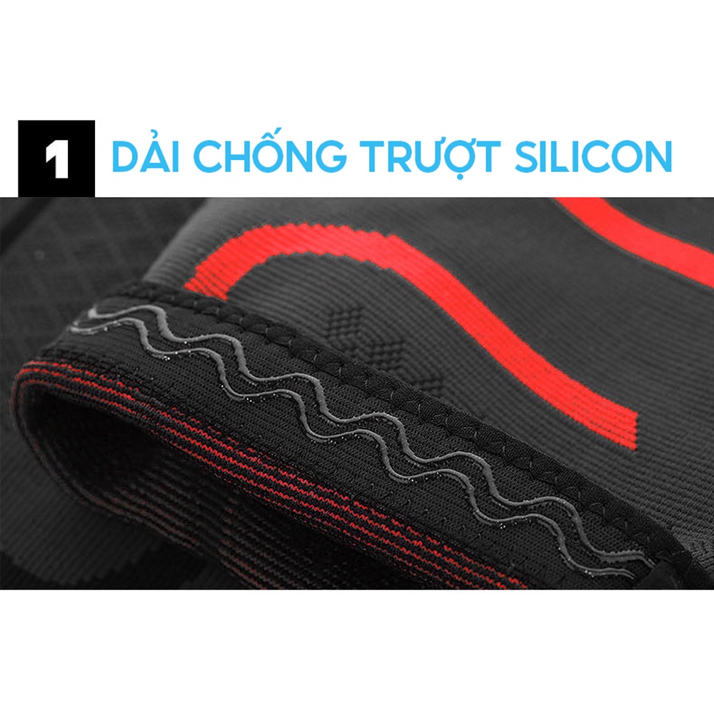 Đai Bảo Vệ Đầu Gối 4 Chiều Chơi Thể Thao - Băng Đầu Gối Hỗ Trợ Các Môn Thể Thao Cao Cấp