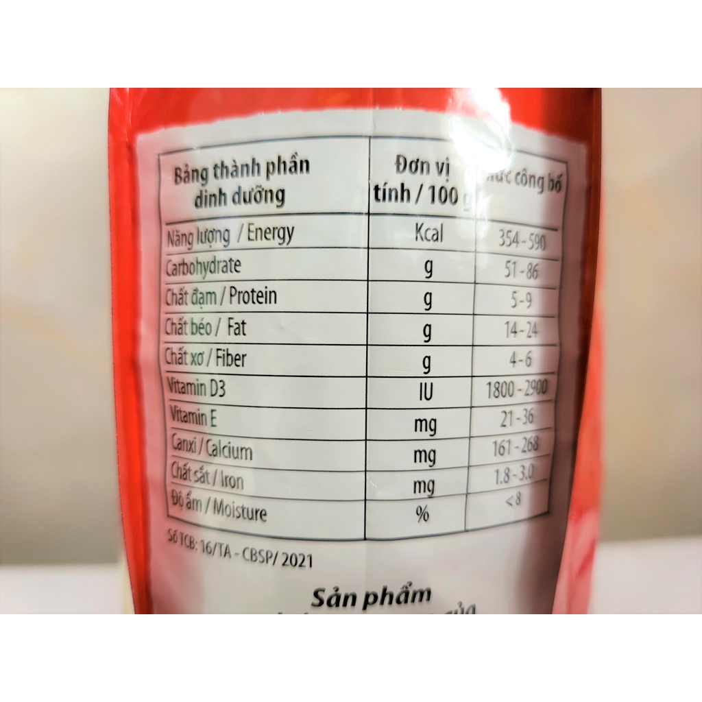 [GÓI LỚN 800g – MÀU ĐỎ] NGŨ CỐC YẾN MẠCH TRÁI CÂY [VN] OATTA Oats &amp; Fruits Cereals (halal)