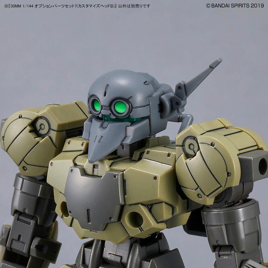 Mô hình lắp ráp Bandai 30MM Phụ Kiện Option Parts set 7 - Customize Heads B
