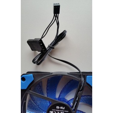 QUẠT TẢN NHIỆT THÙNG MÁY CPU FAN CASE 12 INCH MARVO FN 10 CÓ ĐÈN LED XANH , ĐỎ