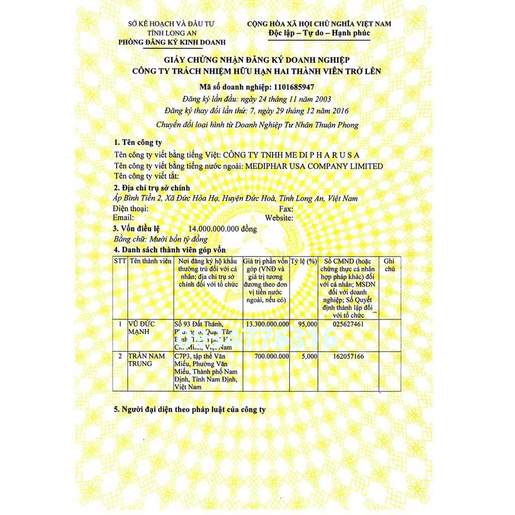 ✅ Vitamin E Natural Mediphar USA viên nang mềm lọ 120 viên (Viên uống hỗ trợ đẹp da, giảm lão hóa)