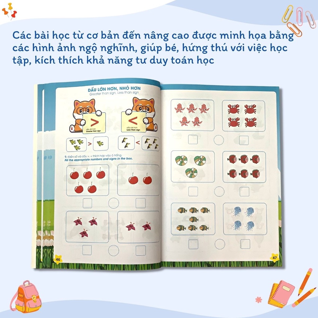 Sách - Cùng bé chinh phục toán học kích thích khả năng tư duy