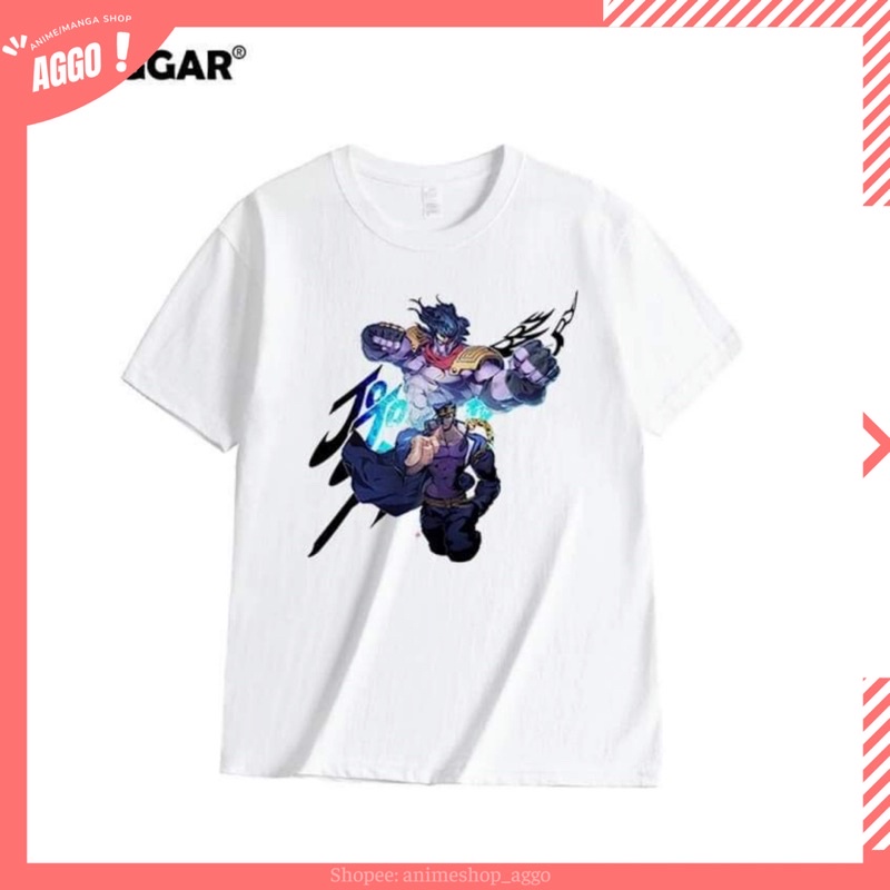 Áo Phông In Hình JoJo 's Bizarre Adventure Nam Nữ  Cá Tính