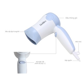 Máy sấy tóc Delites MST01 - Bảo hành 12 tháng