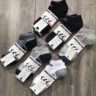 Set 5 đôi Tất cổ ngắn, cổ trung, khử mùi hàng VNXK