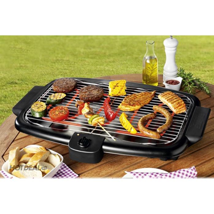 (Giá sale) Bếp nướng điện BBQ không khói (kiểu than hoa) tiện dụng