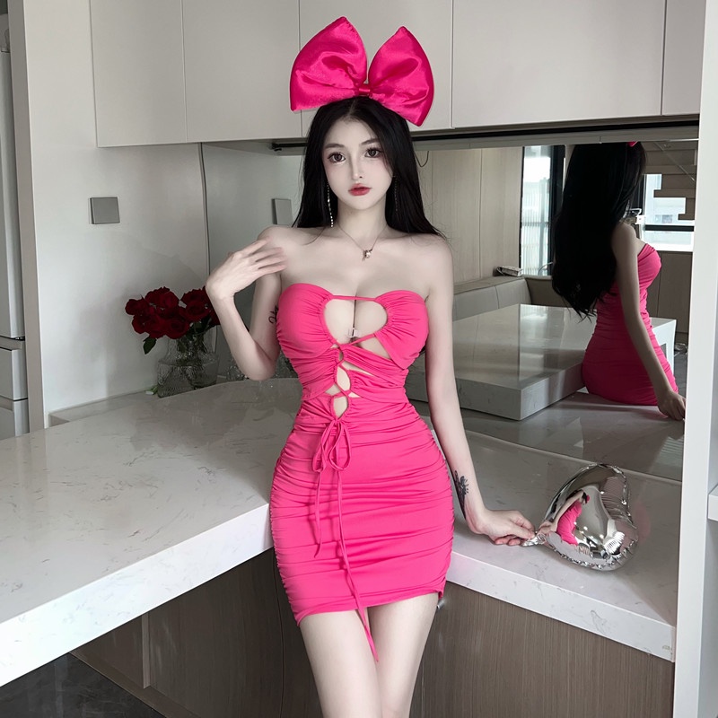 Áo Ống Thiết Kế Khoét Rỗng Phong Cách Âu Mỹ Quyến Rũ Cho Nữ