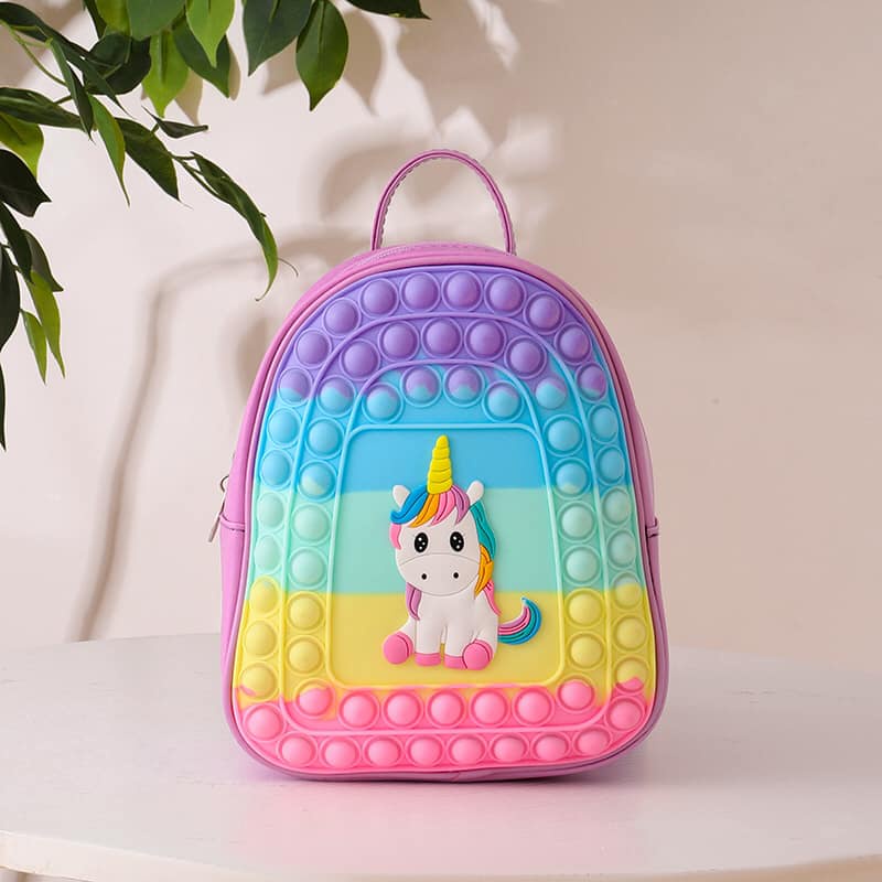 Ba lô pony phiên bản Popit dễ thương
