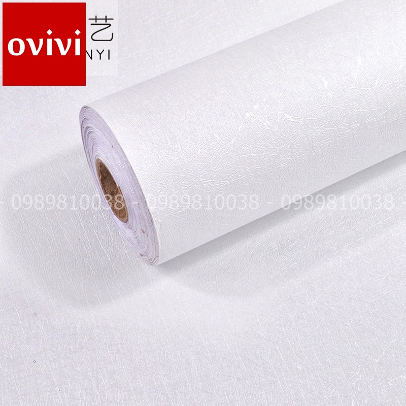Giấy dán tường 3D HOA VĂN phòng ngủ có keo sẵn cuộn 10m loại dày đẹp