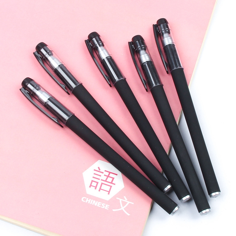 1 Bút Mực Gel Ngòi 0.5mm Mực Xanh Đỏ Đen