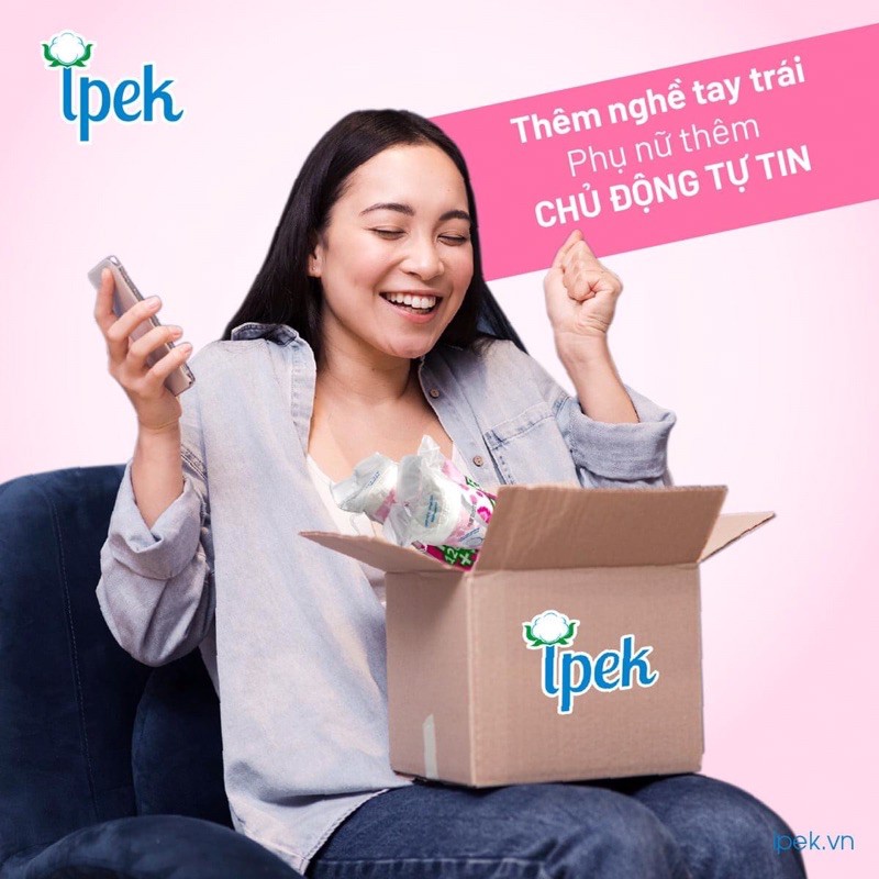 Bông tẩy trang IPEK 150 miếng và 130 miếng - Thổ Nhĩ Kỳ - NHẬP KHẨU CHÍNH HÃNG