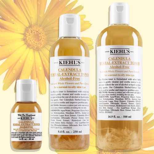 Toner Kiehls, Toner Hoa Cúc Kiehl's 250ml, 500ml Hàng đủ Bill, Nước cân bằng da hoa cúc làm dịu da