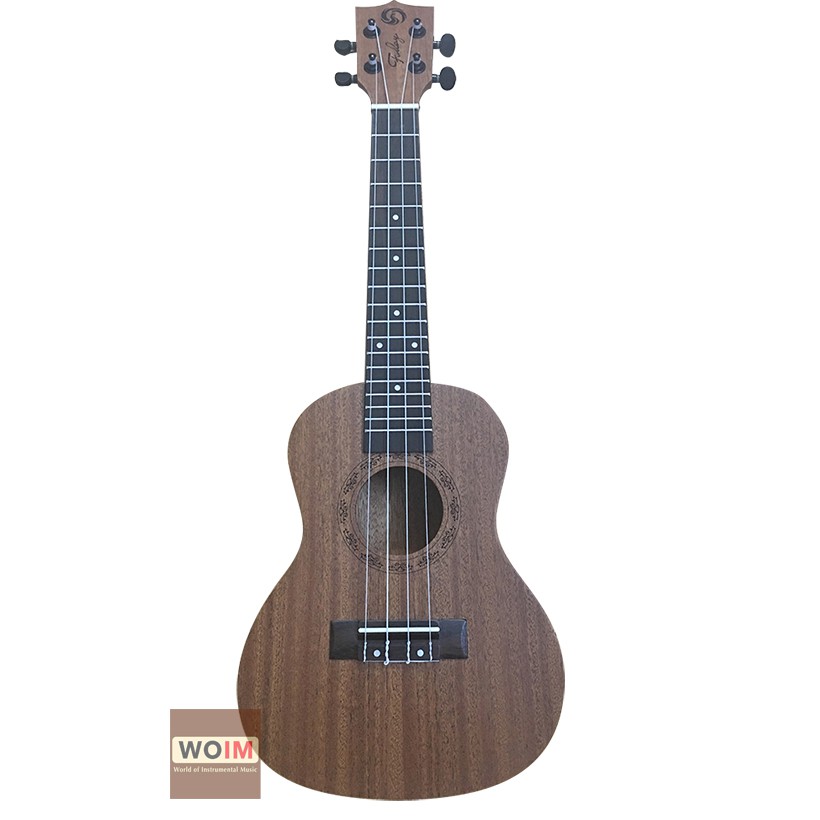 Đàn Ukulele Concert Gỗ size 23 Viền tròn hoa văn giá rẻ, chất lượng tốt - HÀNG CÓ SẴN