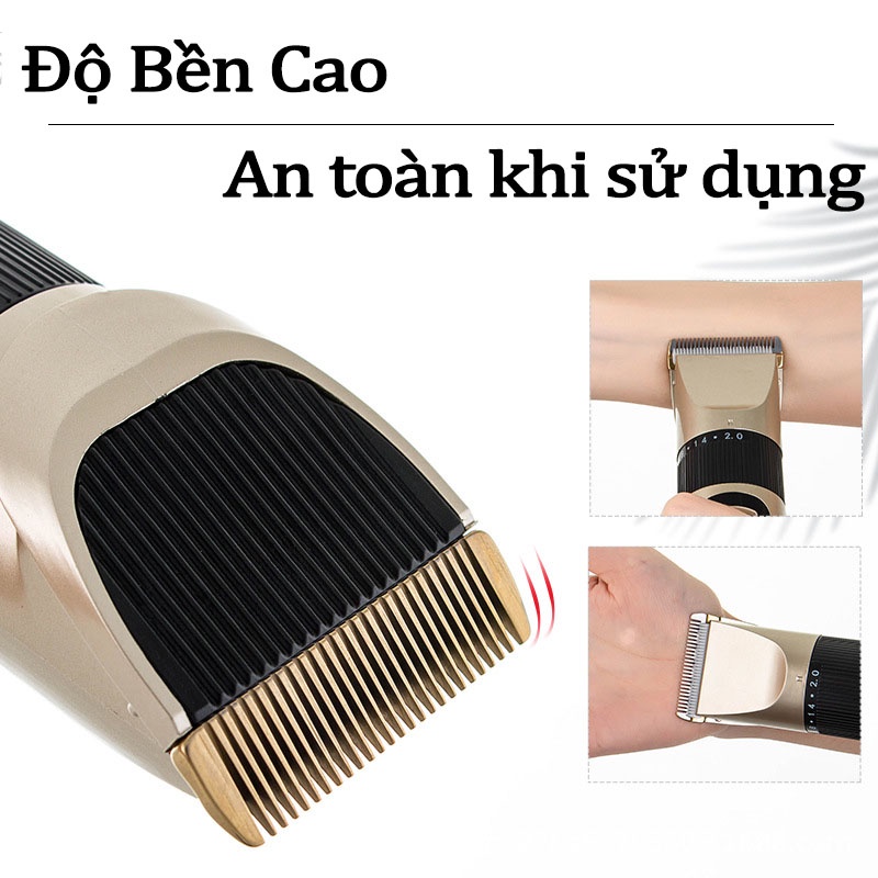 Tông Đơ Cắt Tóc Đa Năng - Tặng Kèm 9 Phụ Kiện - Máy hớt tóc Jinchen bảo hành 12 tháng. TDCT 01 ..