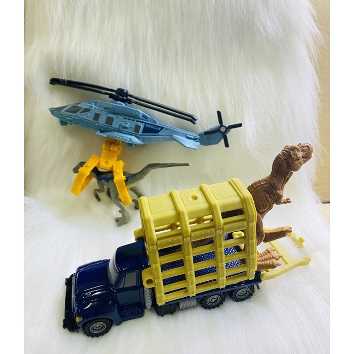 Xe mô hình Matchbox khủng long (không hộp)