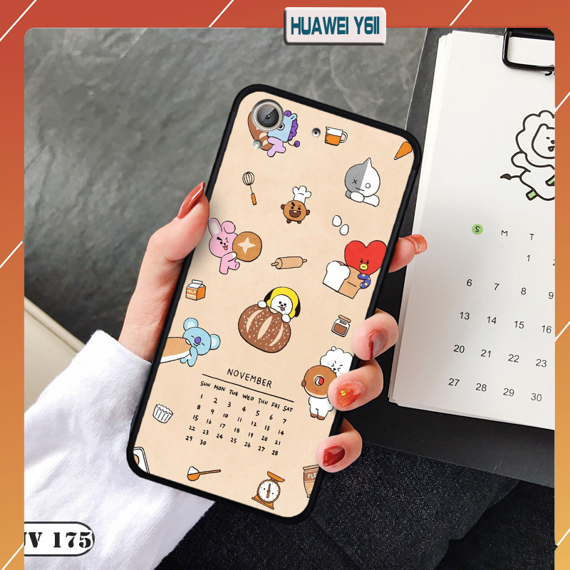 Ốp nhám viền dẻo cho điện thoại Huawei Y6II