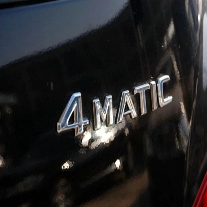 Sản Phẩm Decal tem chữ 4 MATIC dán xe đuôi ô tô, xe hơi cao cấp chất liệu nhựa ABS mạ crom, kích thước 14*2.3cm .