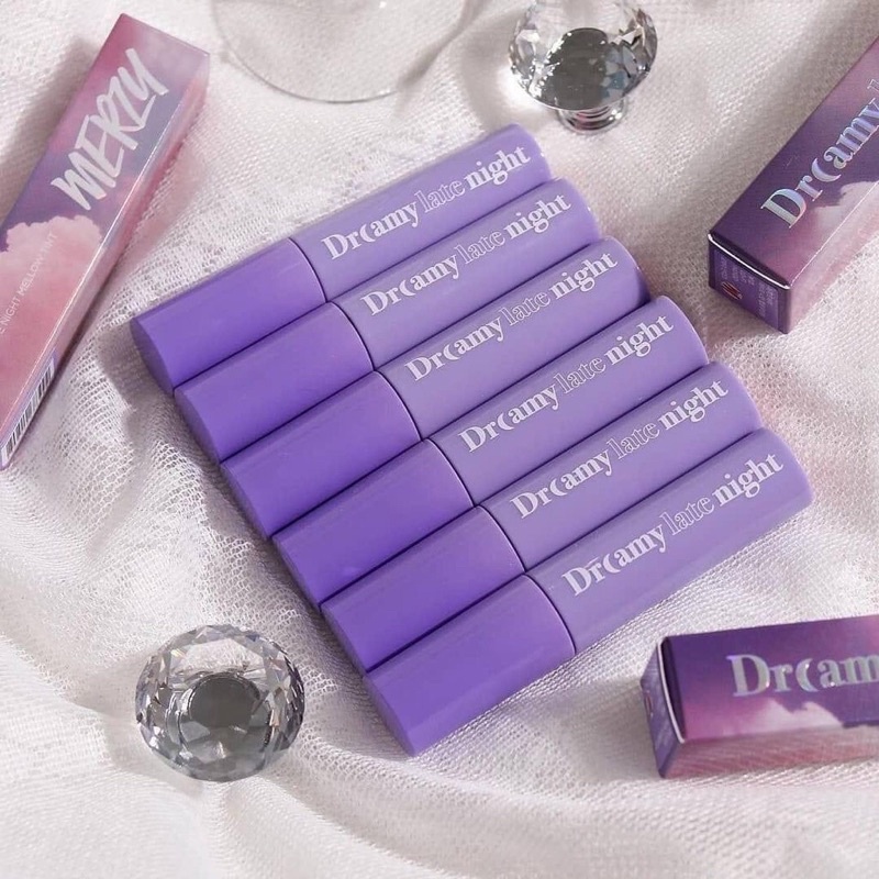 Son Kem Lì, Mịn Mượt Nhẹ Môi Merzy Dreamy Late Night Mellow Tint 4g