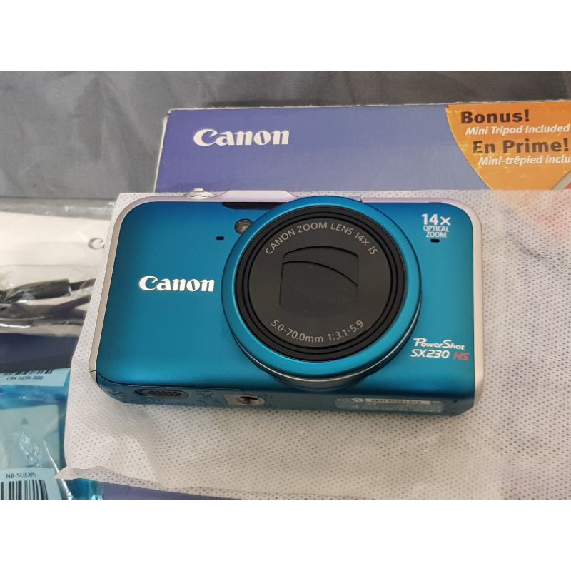 Máy ảnh Siêu Zoom Canon PowerShot SX 230 HS, Quay Phim FullHD up youtube làm vlog