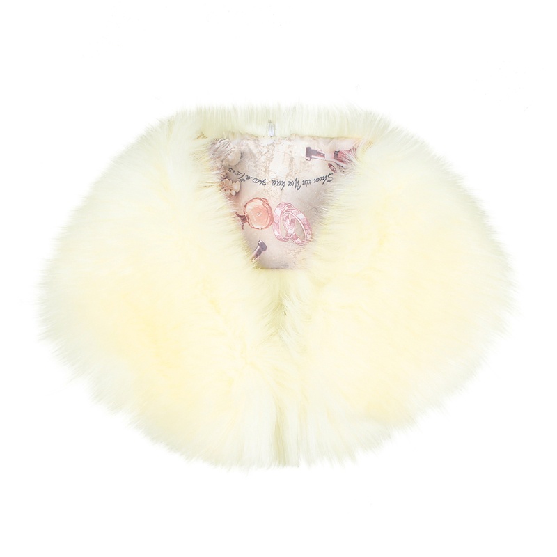 Khăn Choàng Cổ Giả Lông Thú Giữ Ấm Mùa Đông Cho Nữ