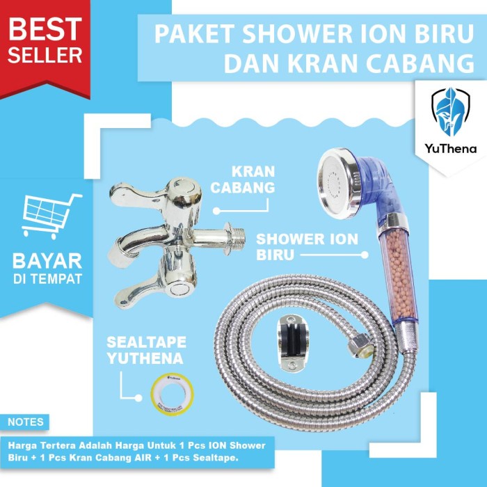 Vòi Hoa Sen Ion Và Nhánh Cây Được Sử Dụng Để Hoàn Chỉnh Gói Hàng