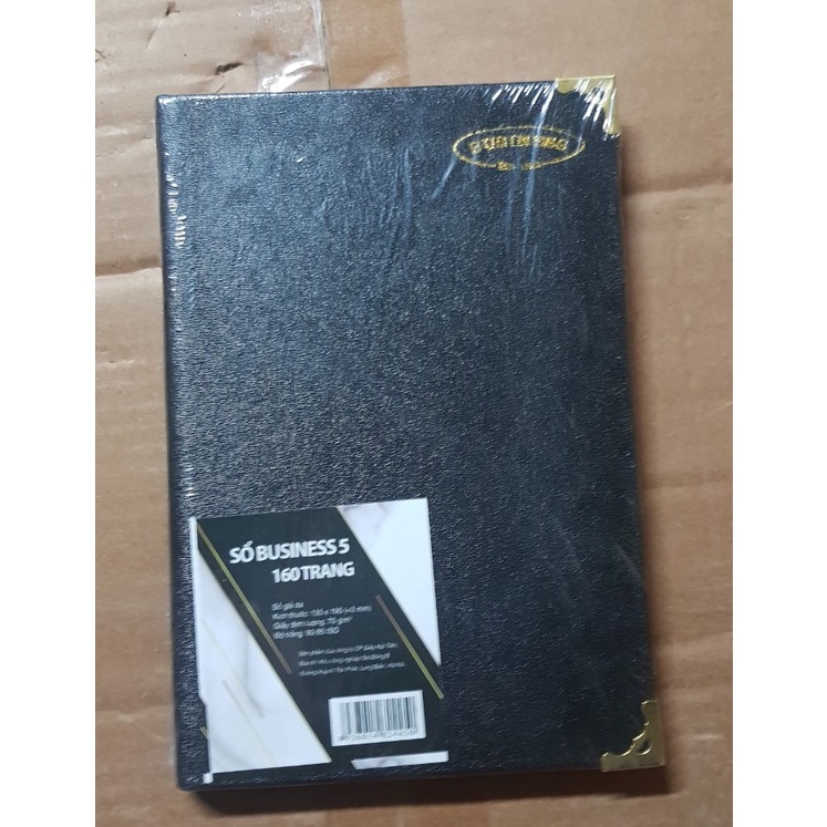 Sổ bìa da B5-160 trang