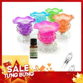 - Đèn xông tinh dầu thủy tinh