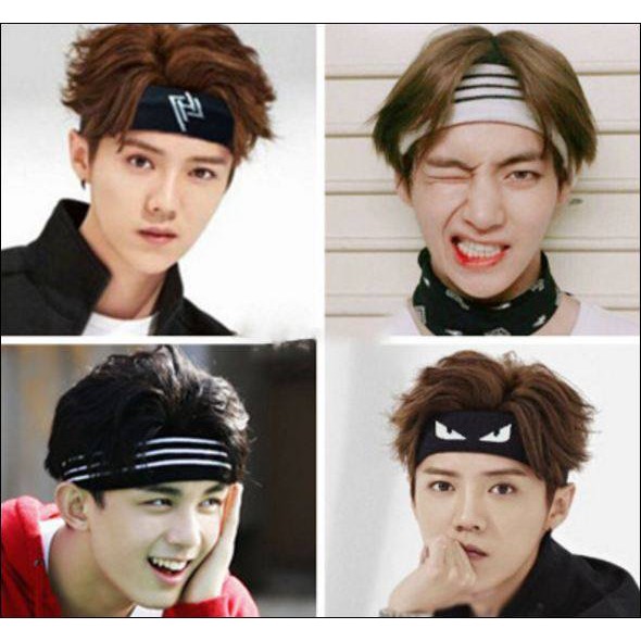 Headband BTS Băng đô thể thao idol, bts army quà tặng xinh xắn