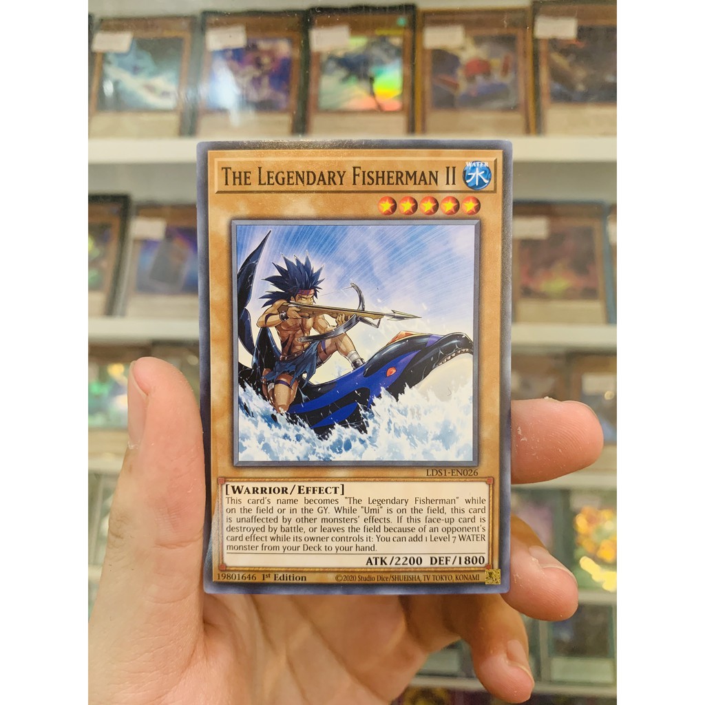 Thẻ Bài Lẻ YugiOh! Mã LDS1-EN026 - The Legendary Fisherman II - Common - 1st Edition