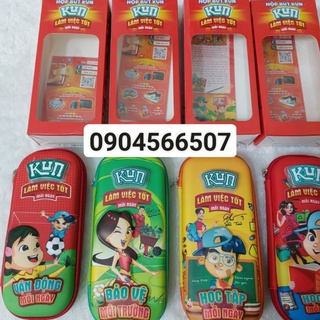 Hộp bút phát sáng cao cấp kun. quà tặng của sữa kun