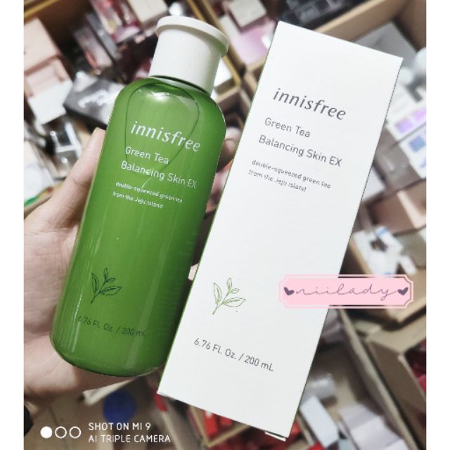 Nước cân bằng Innisfree Green Tea Balancing Skin EX