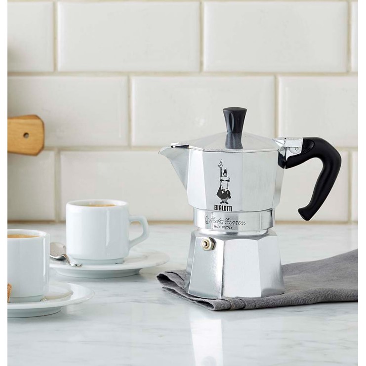 Ấm pha cà phê Ý Bialetti Moka Express (nhiều cỡ)