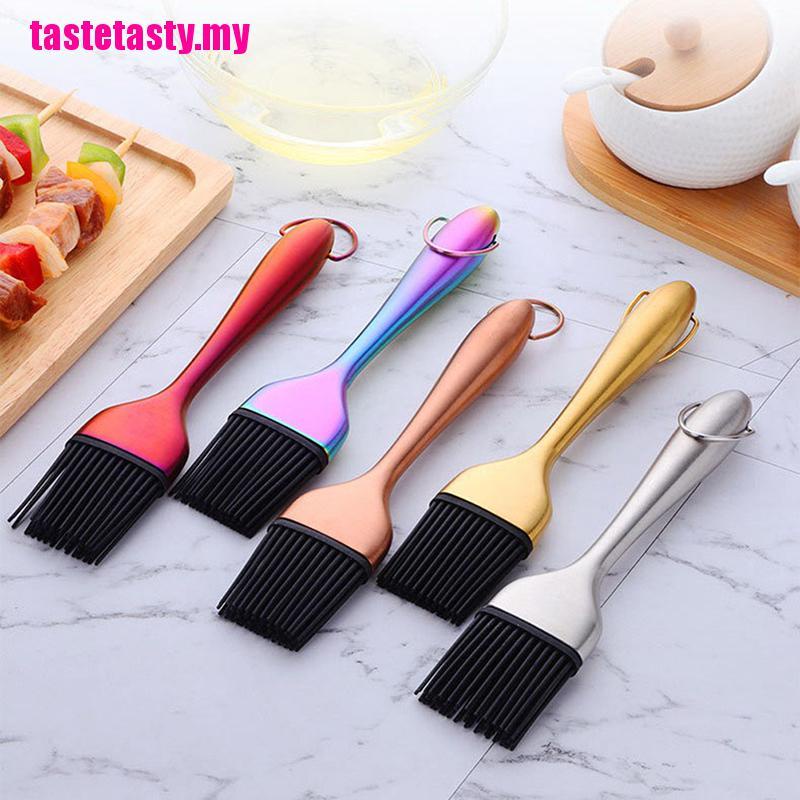 Cọ Quét Dầu Nướng BBQ Bằng Silicone Và Thép Không Gỉ | BigBuy360 - bigbuy360.vn