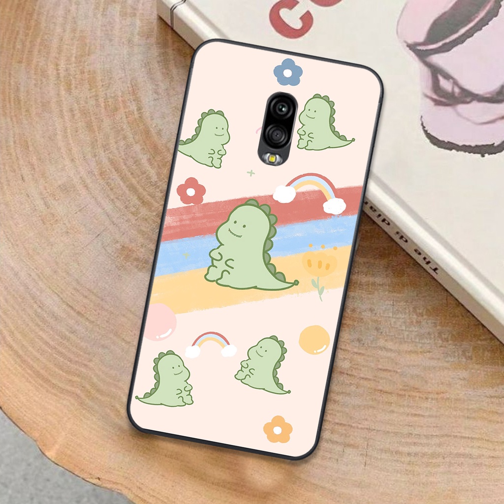 Ốp lưng Samsung Galaxy J7 PRO - J7 PLUS in hình khủng long cute