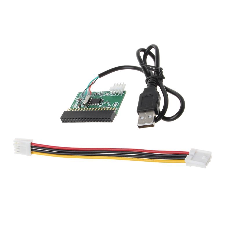 Cáp nối chuyển đổi đầu cắm USB sang ổ đĩa mềm 1.44mb 3.5 chấu 34 chấu