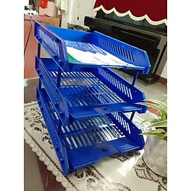 KỆ RÁP 3 TẦNG XUKIVA 182-3 / KỆ HỒ SƠ NHỰA